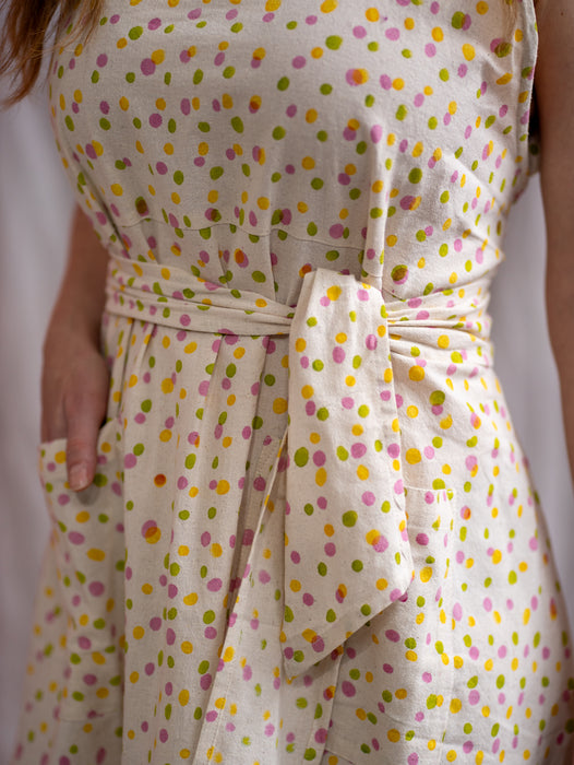 Apron Dress – Confetti Print