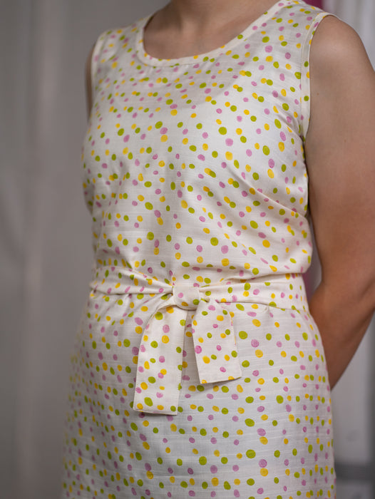 Wrap Dress – Confetti Print
