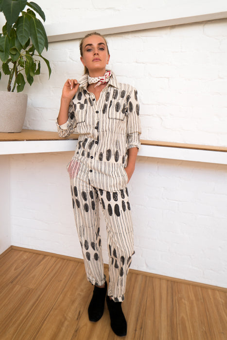 Boiler Suit | Humanity To Community Print-Women-The ANJELMS Project
