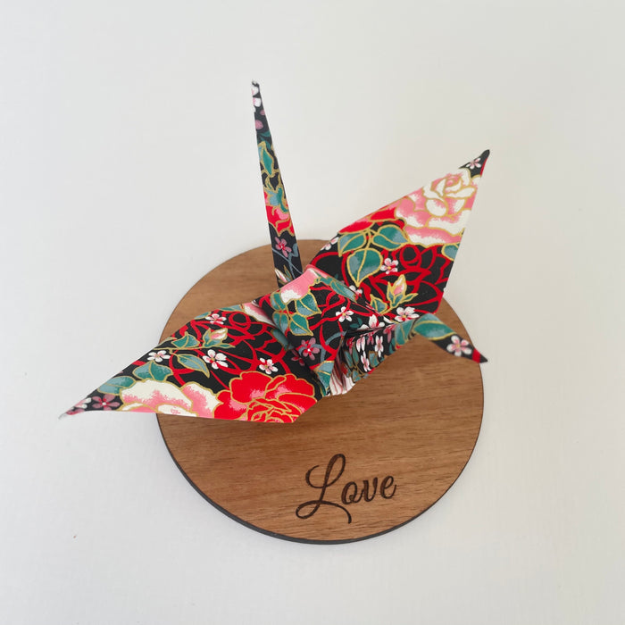 “LOVE” Affirmation Cranes