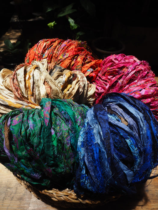 Rainbow Sari Yarn Pack