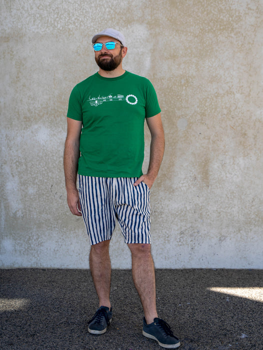 Men’s Shorts | Indigo Stripes