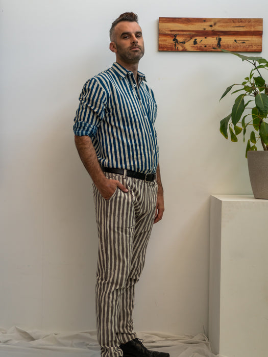Tailored Pants - Kashish Stripe