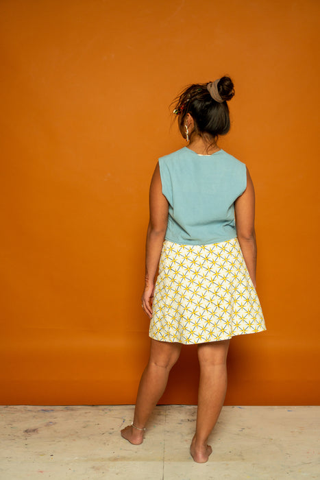 Reversible Skirt - Star Print