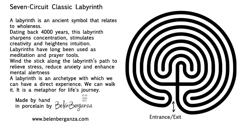 Seven Circuit Classic Labyrinth